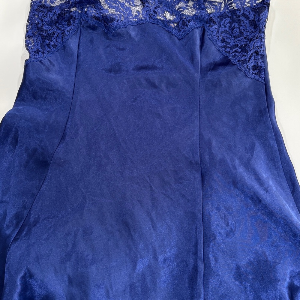 Elegant Blue Victoria Secret Slip Dress